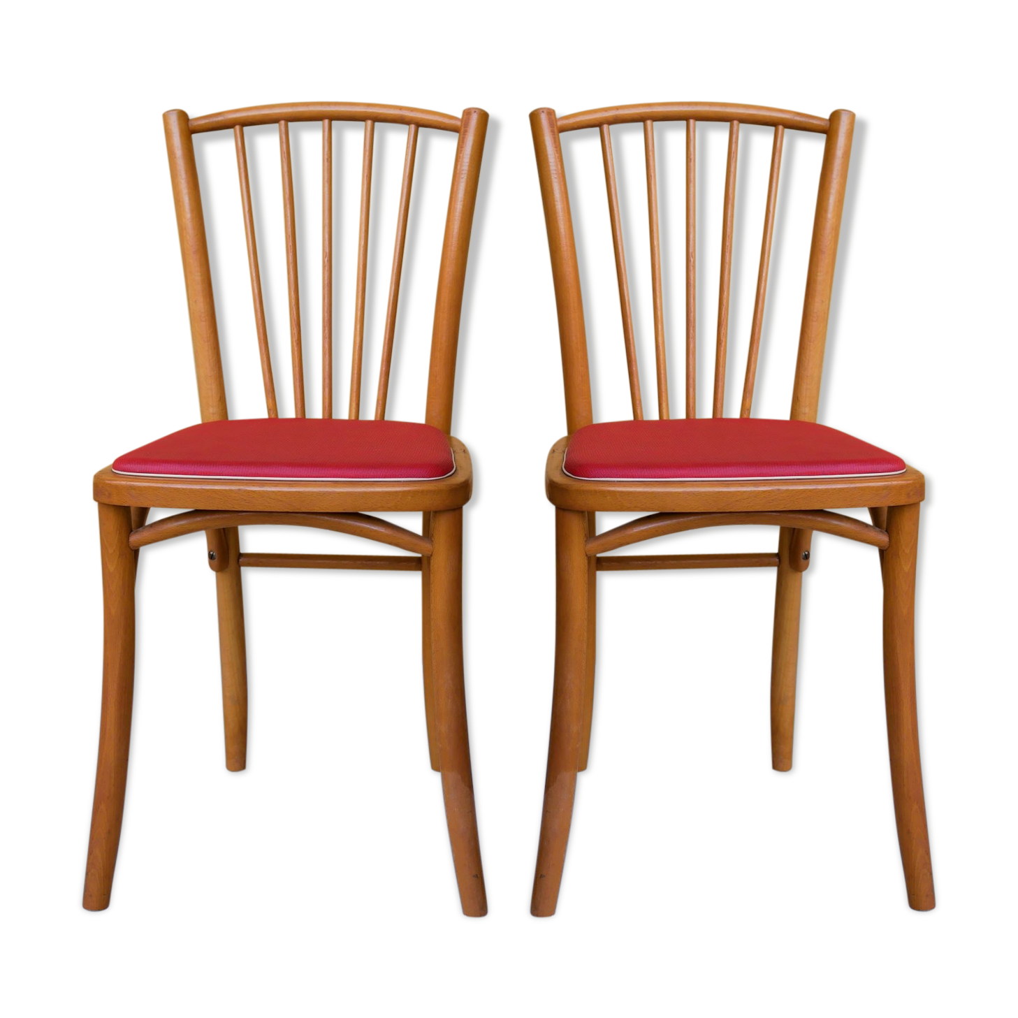 Pair of vintage bistro chairs