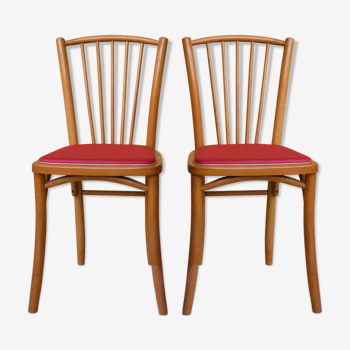 Paire de chaises bistrot vintage