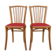 Pair of vintage bistro chairs
