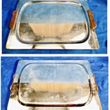 Ercuis silver-plated tea service Art Deco