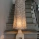 Large sculpted stone lamp, in the style of Albert Tormos, 1970s.
