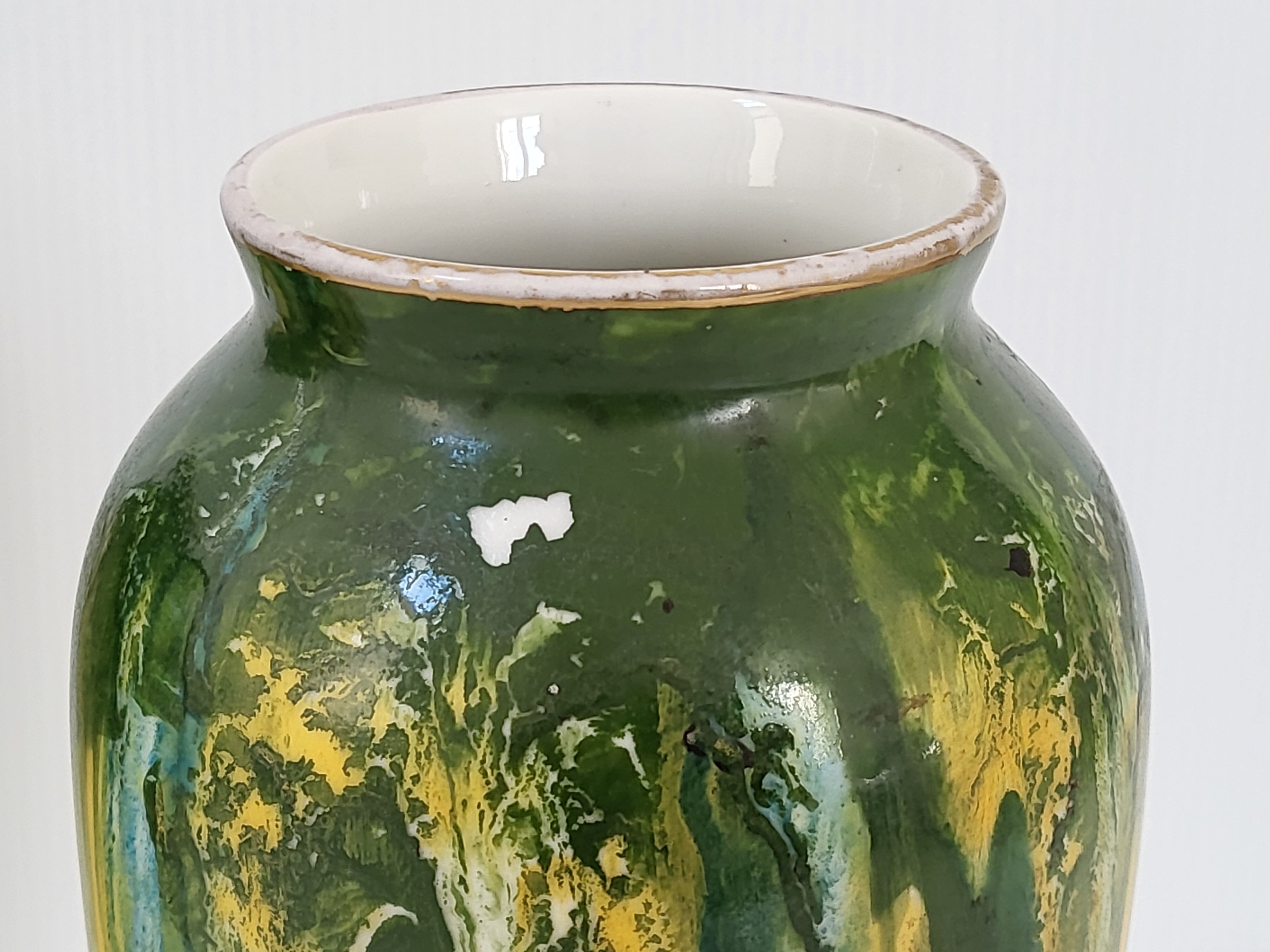 Pair of art deco vases