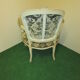 Fauteuil vintage de style Louis XV