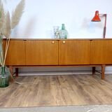Scandinavian teak row