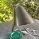 Small vintage brass lamp
