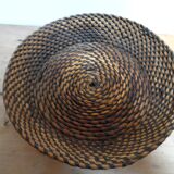 Wicker fruit bowl