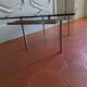 1970s coffee table with smoked glass