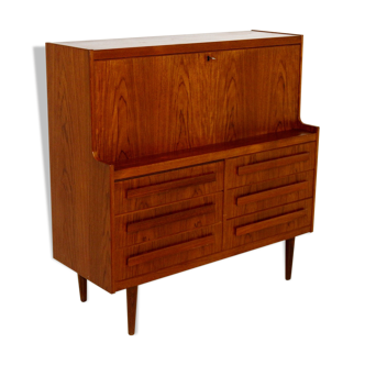 Teak secretary, Sigfrid Omann, Denmark, 1960