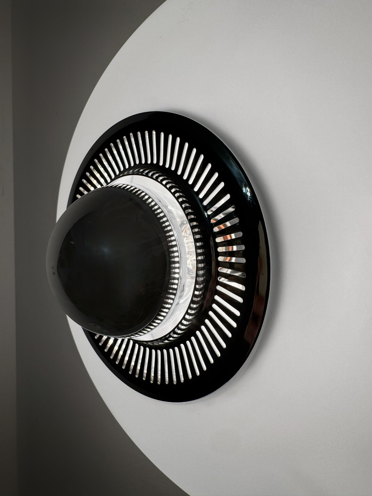 Plafonnier applique Artemide Gismondi années 80