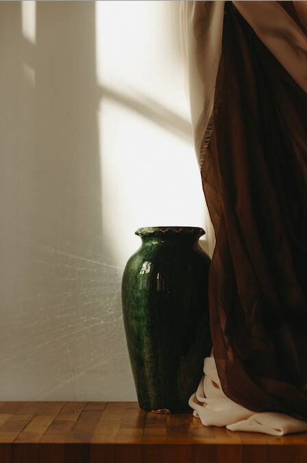 Pair of Chinese celadon porcelain vases