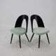 Ensemble de quatre chaises de salle à manger Antonin Suman des années 1960, Tchécoslovaquie