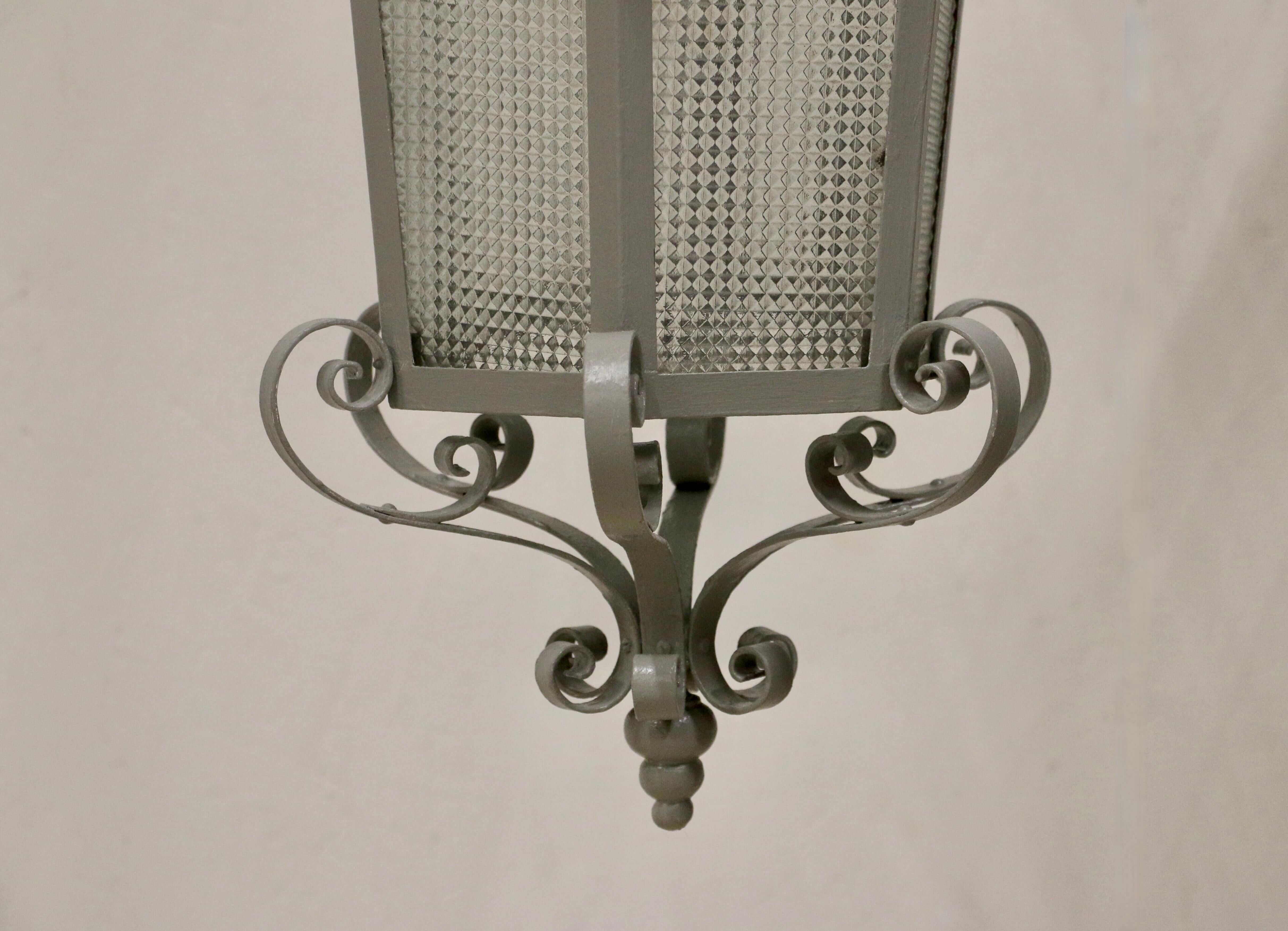 A large lantern from France in the 1940s.