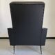 Leatherette armchair