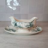 Sarreguemines U & Cie sauceboat, Snow model