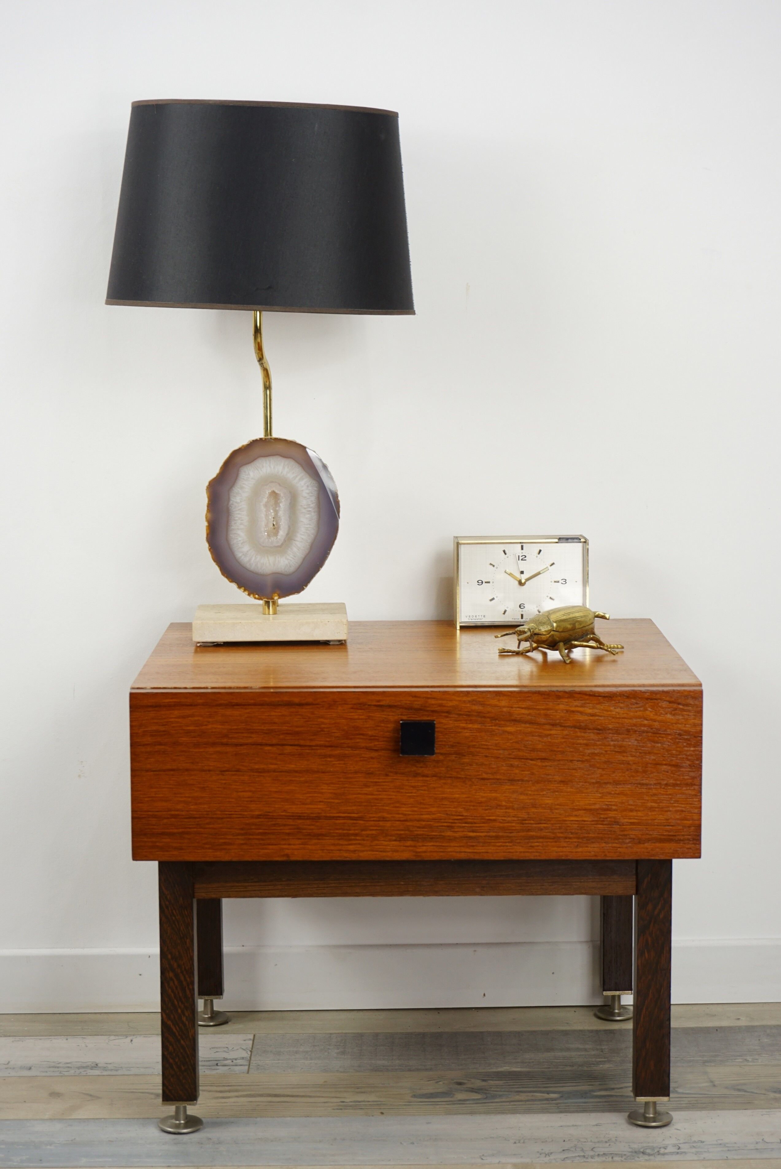 Teak night table 50s - 60s by CombinEurop