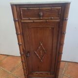 Bamboo wooden bedside table