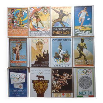 Lot des affiches Jeux Olympiques