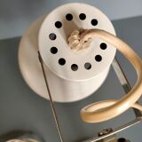 Articulated metal desk lamp from the 1950s/1960s