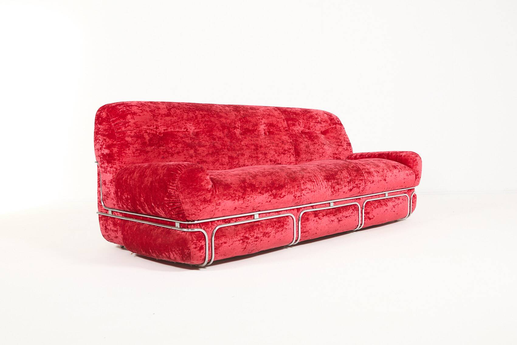 Canapé sculptural au design italien des années 1970