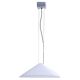 Large pyramid pendant iGuzzini - adjustable height, plexiglass, Italy 1980