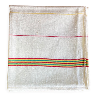 Old linen tea towel