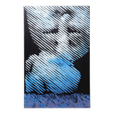 Abstract painting in muted tones on canvas - signed C.Massaut