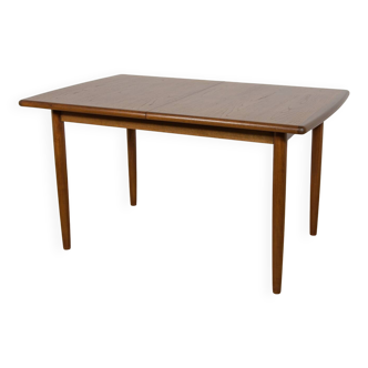 Table à manger rectangulaire extensible du milieu du siècle de Meredew, Royaume-Uni