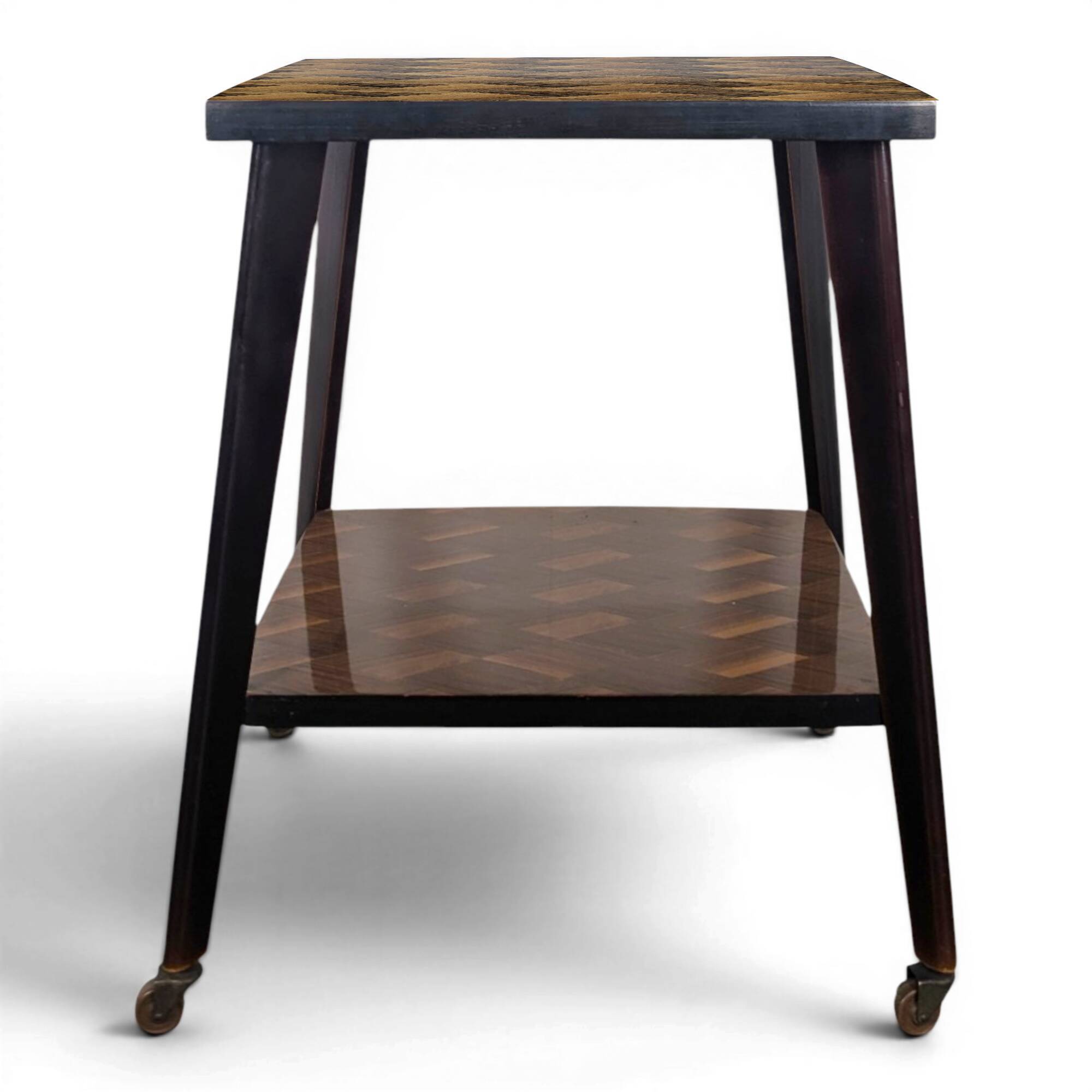 Italian dessert in marquetry from the 1950s