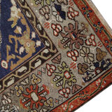 Handwoven vintage turkish wool rug- 128x187cm