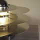 Space Age layered Italian table lamp- Italy, 1960s