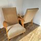 paire FAUTEUILS MANUCERE France Vintage