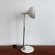 Reversible white metal and chrome table lamp, 1960's