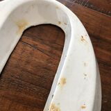 Letter Q - Enamelcast cast iron sign / Godin