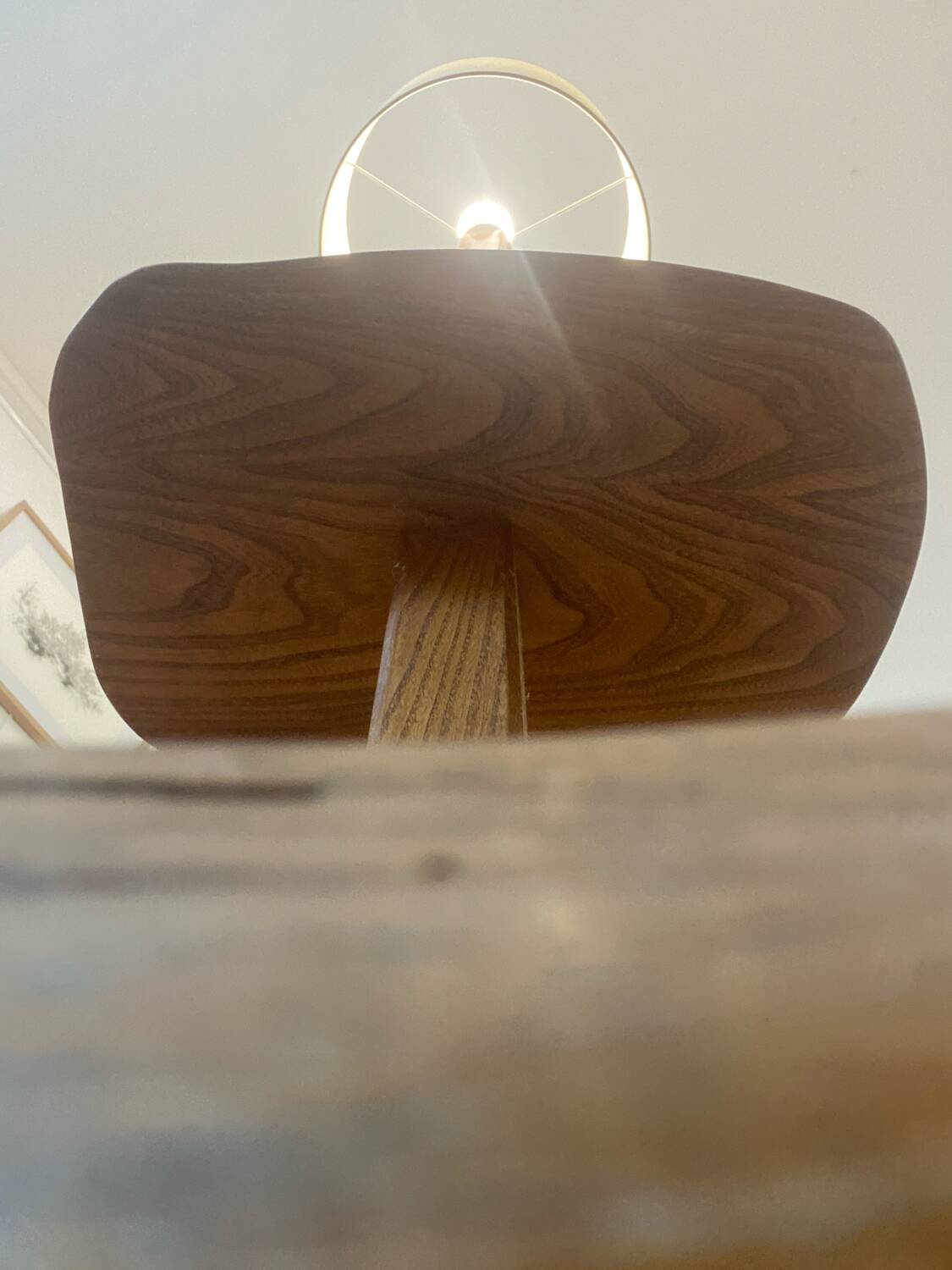 Brutalist floor lamp