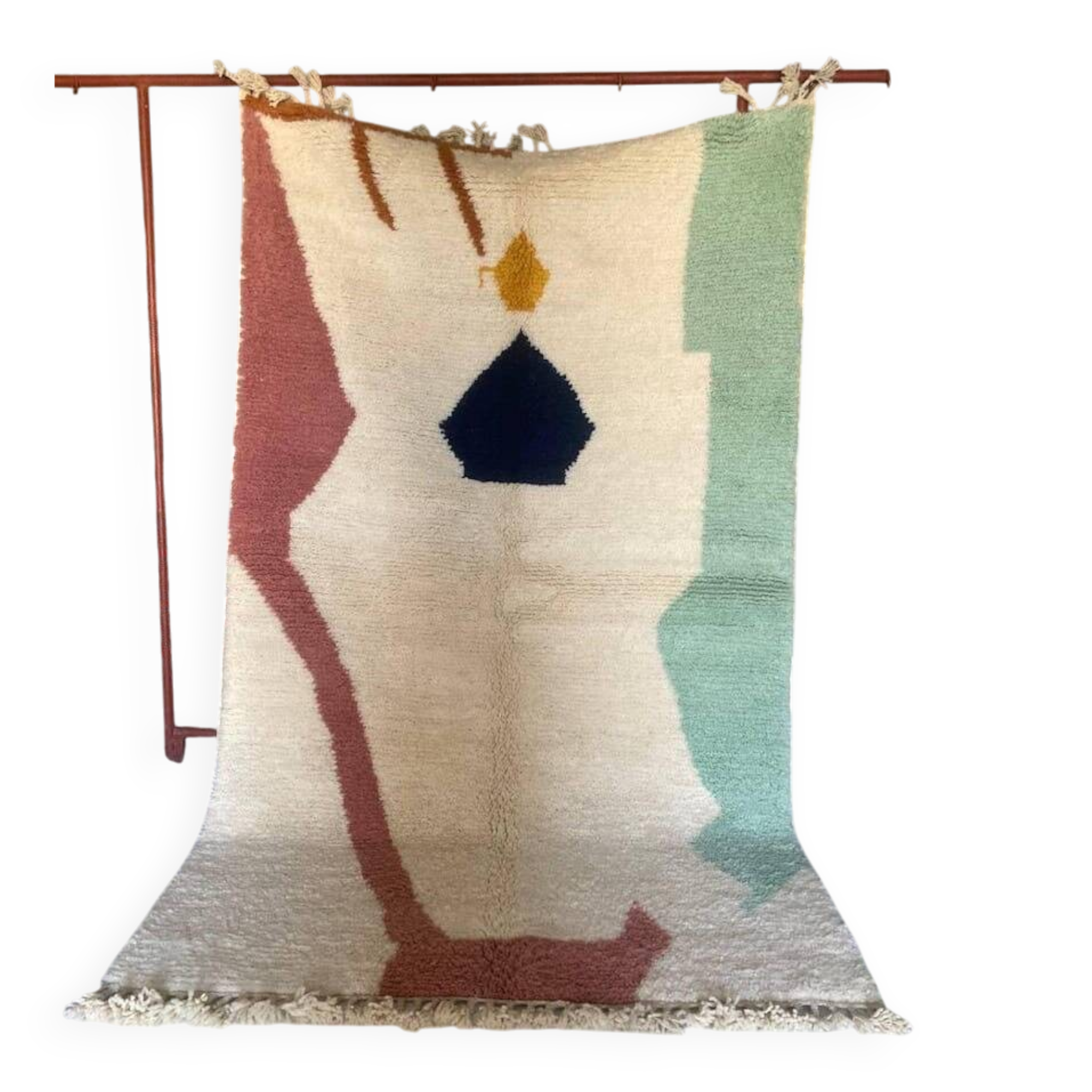 Handmade Berber rug size 1.5/2.5 m