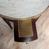 Pair of Louis XVI bouillotte tables