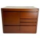 Italian Dry Bar attributed to Angelo Mangiarotti for Molteni in Wood and Marble, 1960s