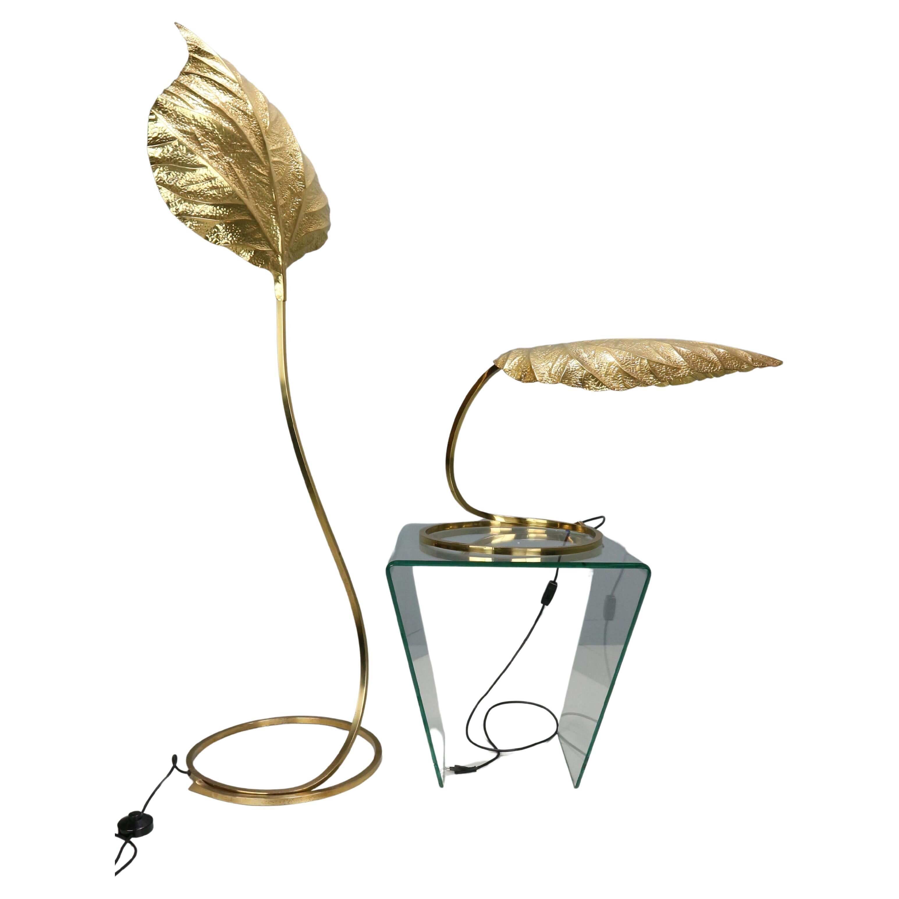 Tommaso Barbi "Rhubarb" floor and table lamp by Bottega Gadda Italy, 1970