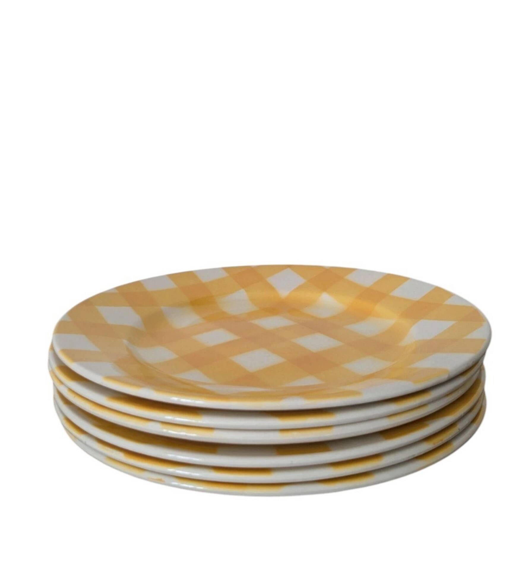 Digoin Sarreguemines plates Scottish model
