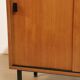 Vintage sideboard in wood and metal, 1960s
