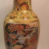 Ensemble de 3 vases japonais anciens Satsuma