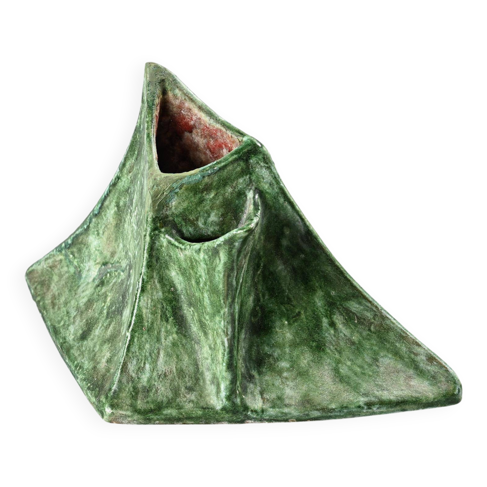 Ceramic vase by Béatrice Cenci, Italy, circa 1960.