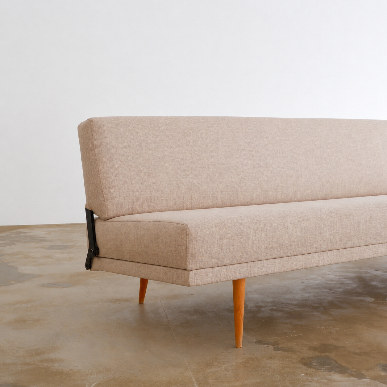Early "Constanze" daybed by Johannes Spalt for Wittmann reupholstered