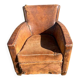 1930s leather club armchair