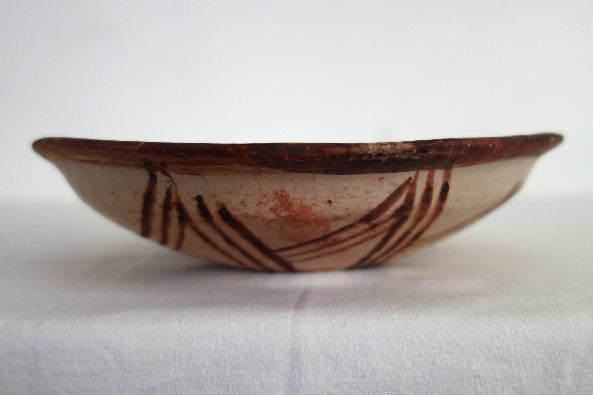 Old traditional pottery dish from the Rif, Morocco