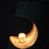 Lampes de table en travertin par Giuliano Cesari et Enrico Panzeri pour Nucleo Sormani, 1971