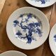 Lot de huit assiettes en porcelaine allemande années 50