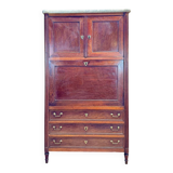 Louis XVI Mahogany Guillotine Secretary, 18th Century
