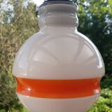 Vintage opaline pendant light