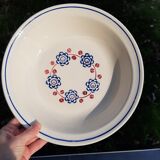 Plat rond creux Badonviller